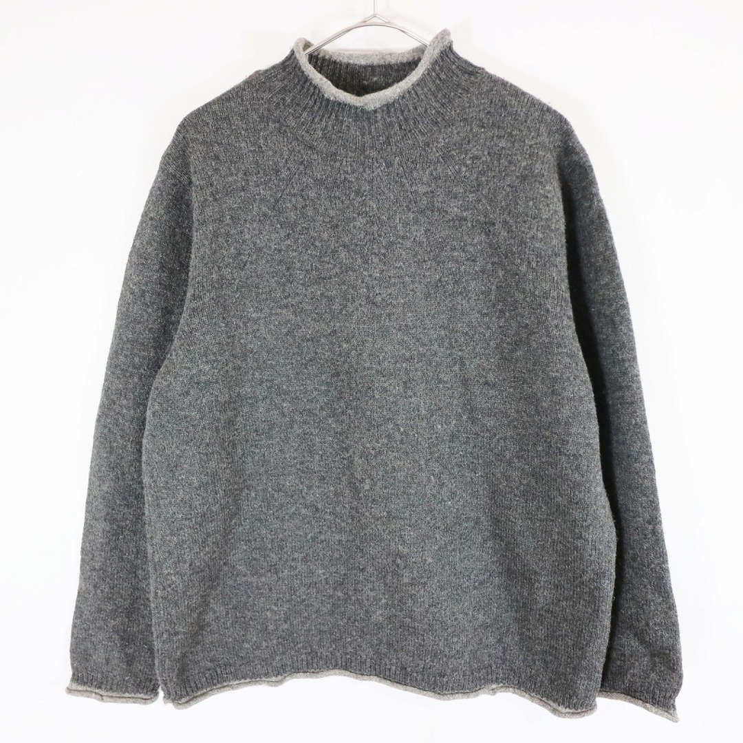 SALE/ WOOLRICH ウールリッチ ロールネック セーター 防寒 無地 グレー (レディース XL)   N7558