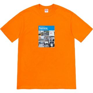 新品■20AW Supreme Verify Tee L Orange オレンジ