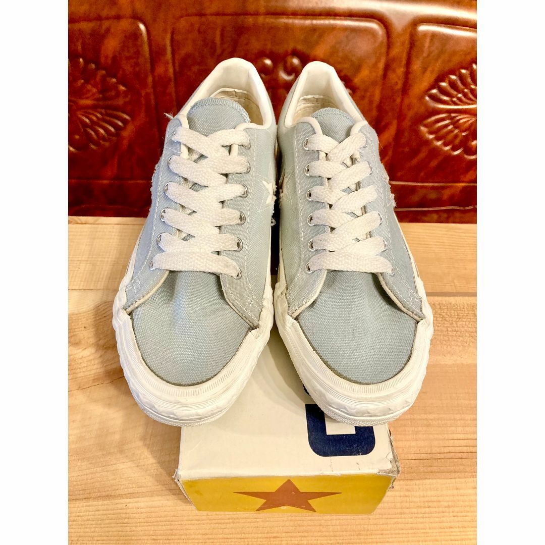 CONVERSE - ☆90s!USA!レア!コンバース ワンスタースカイブルー CONVERSE - ☆90s!USA!レア!コンバース ワンスタースカイブルー