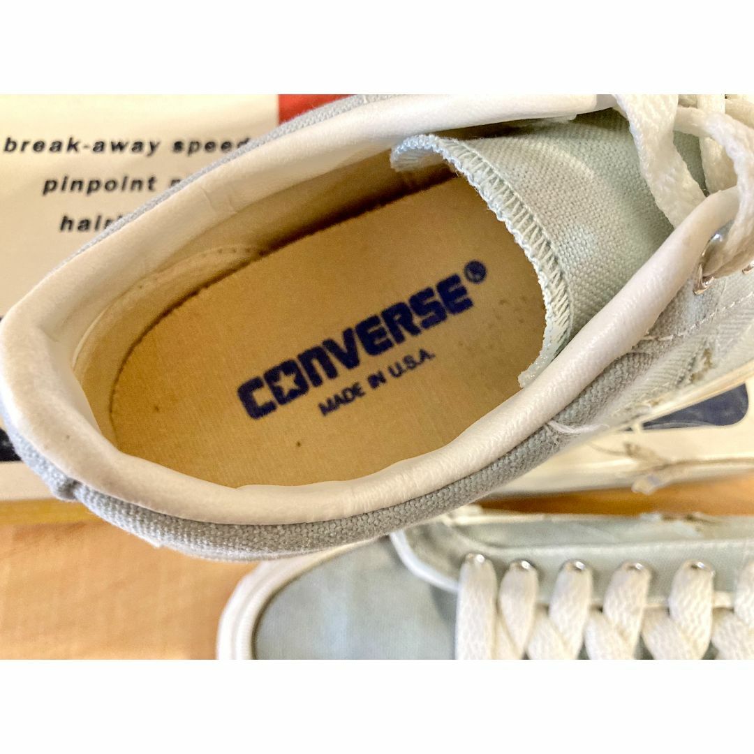 CONVERSE(コンバース)の★90s!USA!レア!コンバース ワンスタースカイブルー ビンテージ 238★ レディースの靴/シューズ(スニーカー)の商品写真