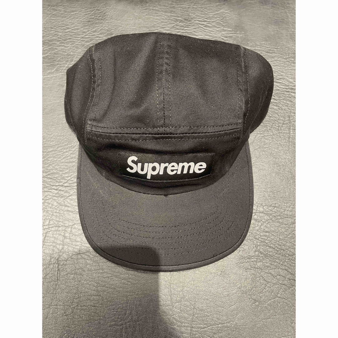 Supreme - supreme Washed Chino Twill Camp Cap 黒の通販 by たんぽぽ