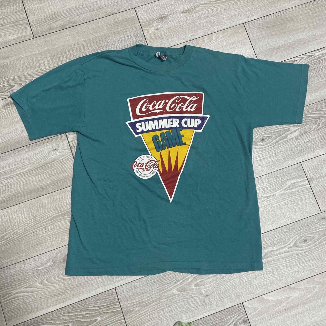 コカ・コーラ(コカコーラ)のCoca-Cola コカコーラ 90s ヴィンテージ 半袖 Tシャツ メンズのトップス(Tシャツ/カットソー(半袖/袖なし))の商品写真