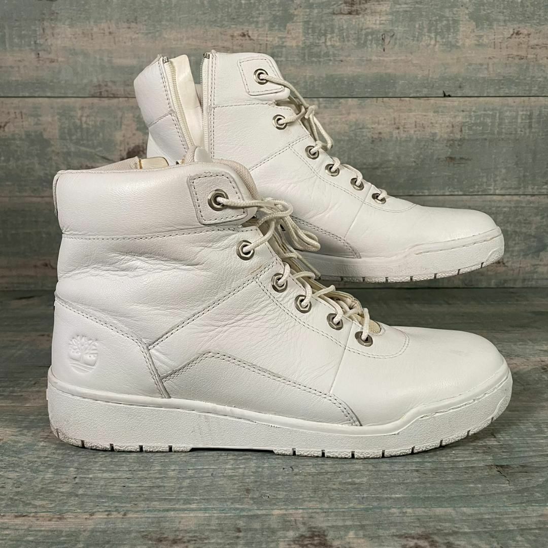 ラッピング不可】 美品 ハイカットスニーカー レザー 28.5 Timberland