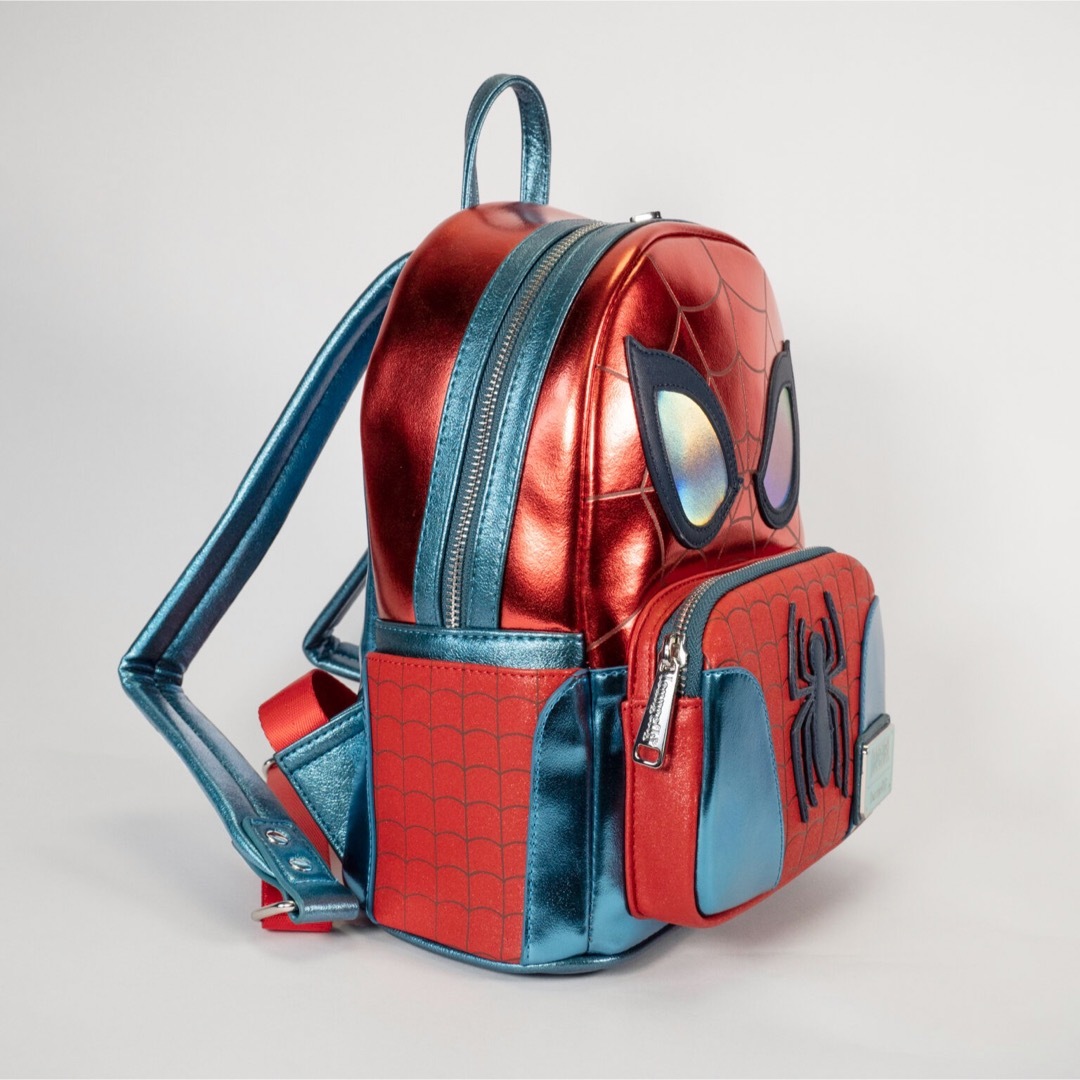 Loungefly マーベル スパイダーマン メタリック リュック