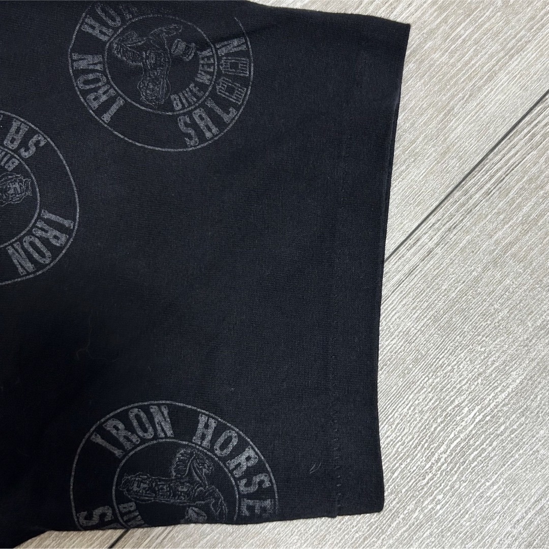 Harley Davidson(ハーレーダビッドソン)のUSA製 Murina IRON HORSE SALOON ヴィンテージTシャツ メンズのトップス(Tシャツ/カットソー(半袖/袖なし))の商品写真