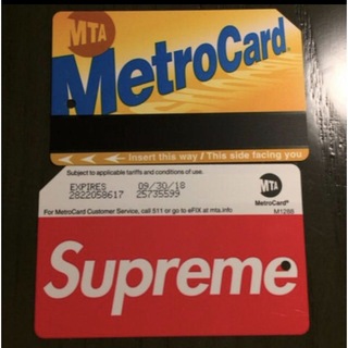 シュプリーム(Supreme)のsupreme metro card メトロカード(その他)