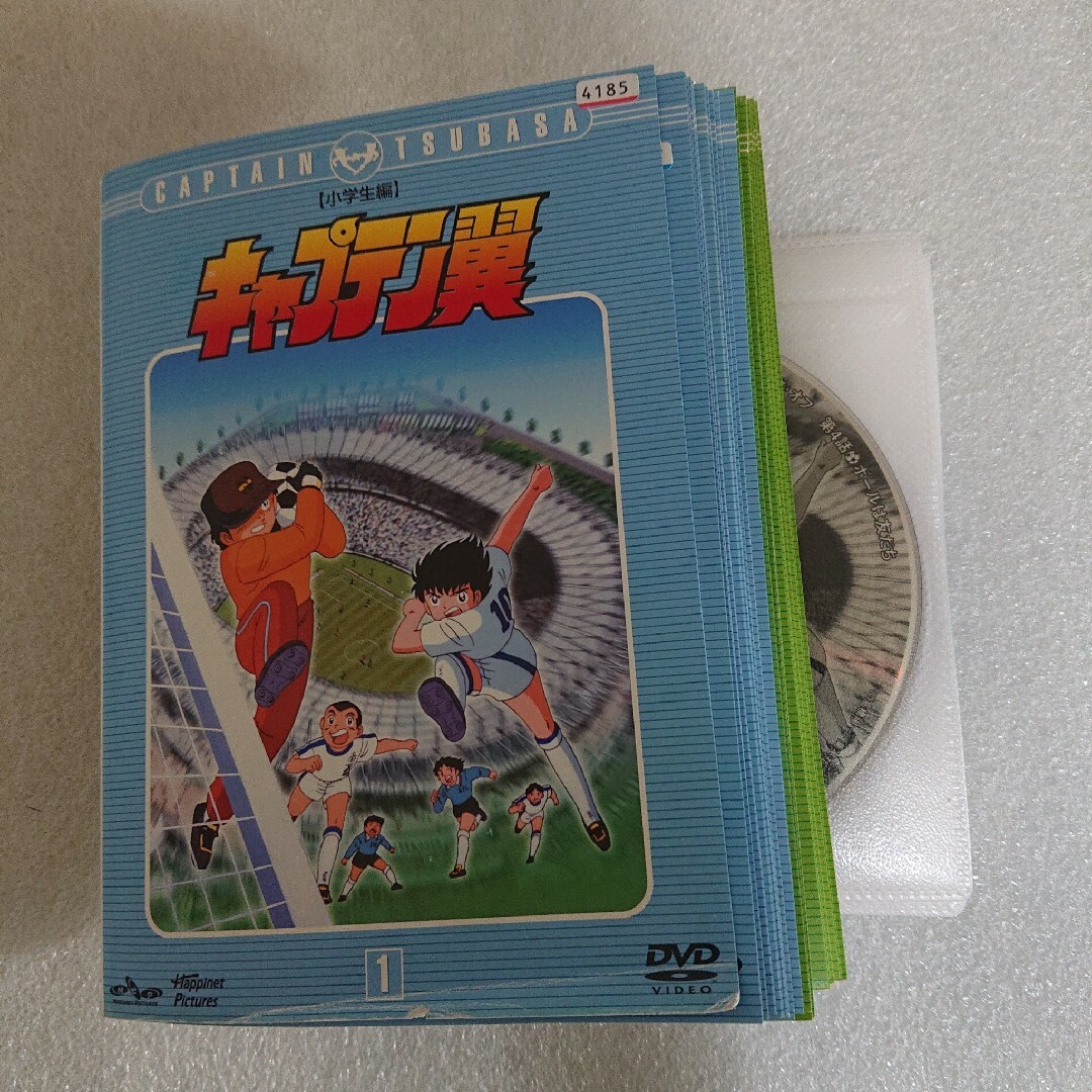 レンタル落ち】 キャプテン翼 DVD 全28巻 小学生編 中学生編 アニメ ...