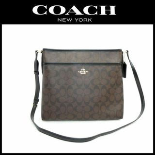 コーチ(COACH)の美品 COACH コーチ シグネチャー ショルダーバッグ(ショルダーバッグ)