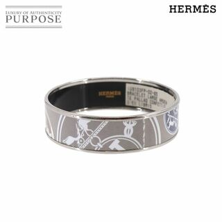 【貴重】hermes エマイユバングル サイズ大きめ 未使用