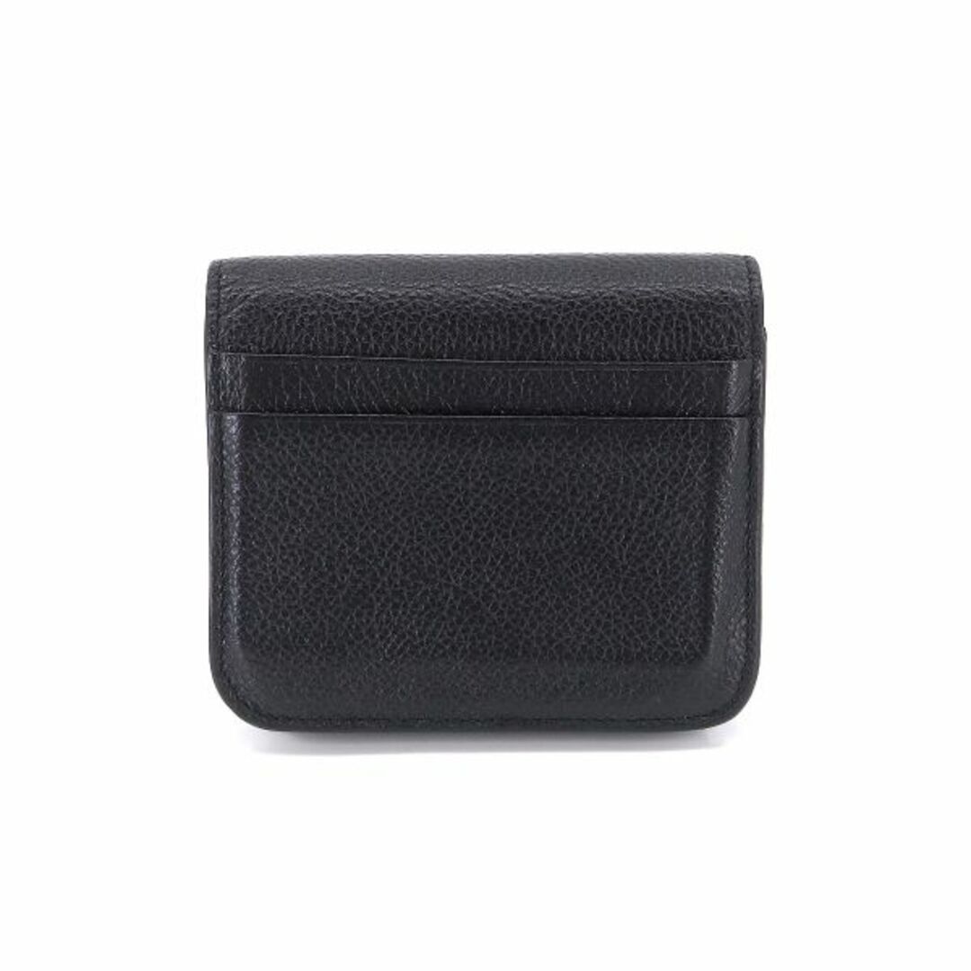 バレンシアガ BALENCIAGA キャッシュ 二つ折り 財布 レザー ブラック 594216 VLP 90202609