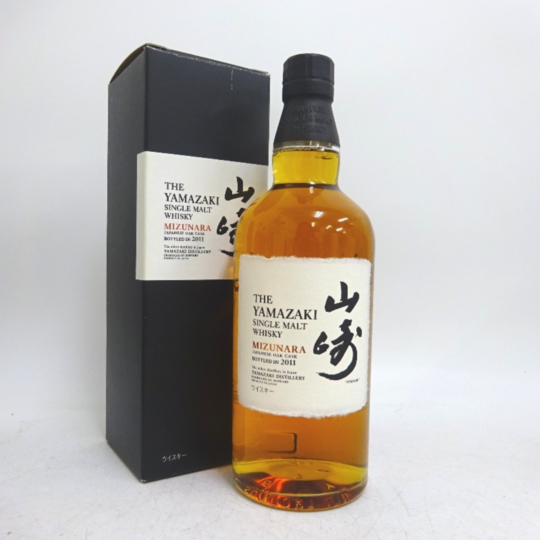 ウイスキー東京都民限定 未開封★サントリーSuntory【サントリー】 YAMAZAKI SINGLE MALT ミズナラ 2011 700ml