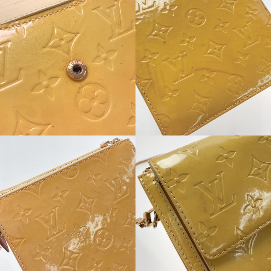 LOUIS VUITTON(ルイヴィトン)の☆☆LOUIS VUITTON ルイヴィトン モノグラムヴェルニ モット M91059 イエロー ショルダーバッグ レディースのバッグ(ショルダーバッグ)の商品写真