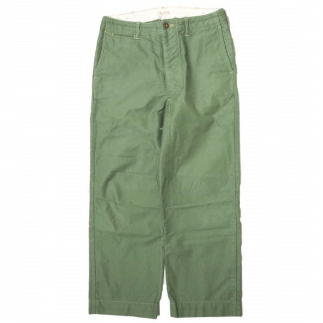 KAPTAIN SUNSHINE キャプテンサンシャイン ブランド初期 Chino Trousers チノトラウザーズ KS4SPT06 30 OLIVE パンツ ボトムス【中古】【KAPTAIN SUNSHINE】 メンズのパンツ(チノパン)の商品写真