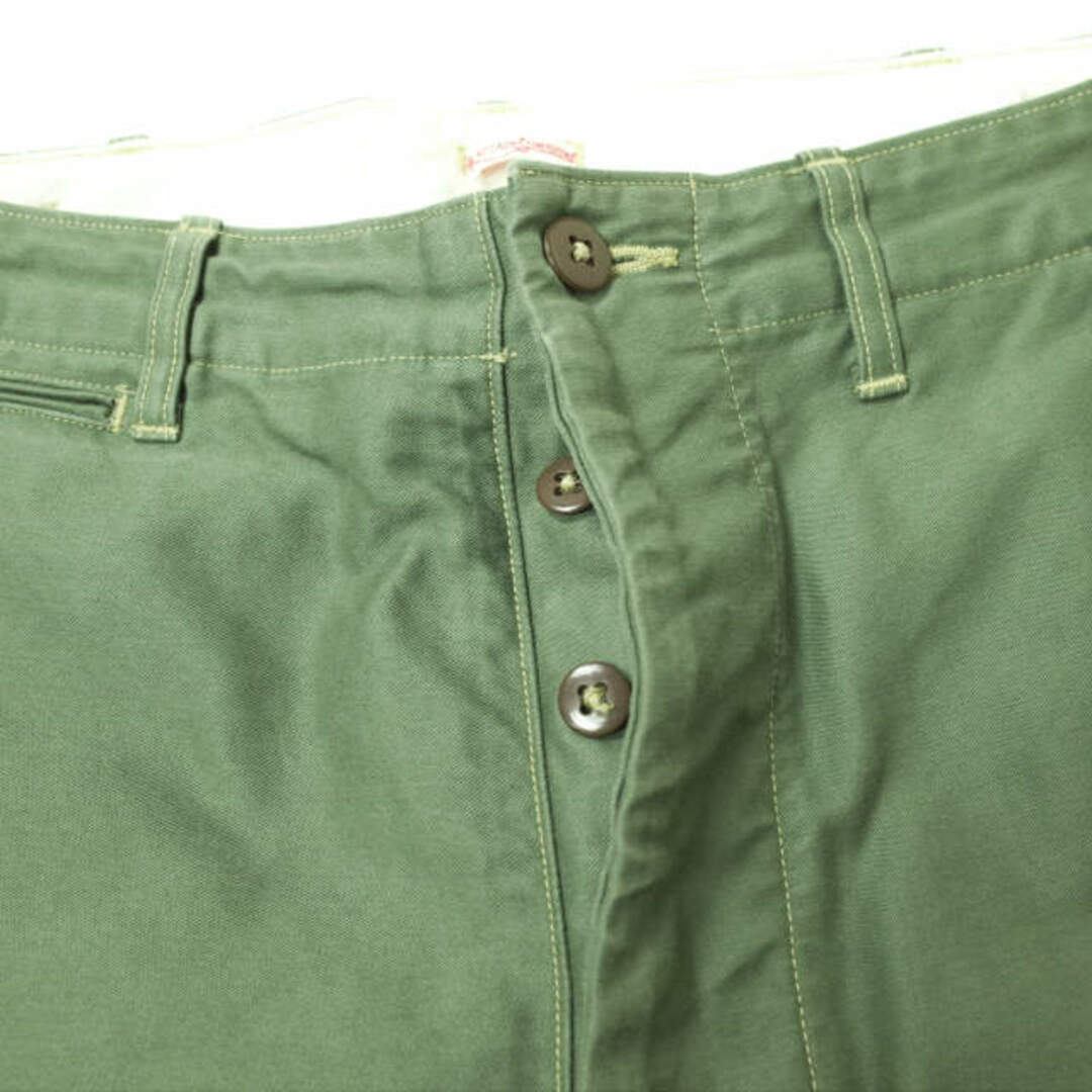 KAPTAIN SUNSHINE キャプテンサンシャイン ブランド初期 Chino Trousers チノトラウザーズ KS4SPT06 30 OLIVE パンツ ボトムス【中古】【KAPTAIN SUNSHINE】 メンズのパンツ(チノパン)の商品写真