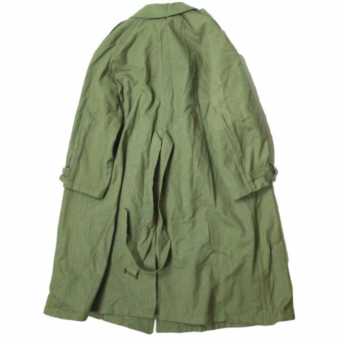 FRENCH ARMY フレンチアーミー フランス軍 M-35 Military Motorcycle Coat モーターサイクルコート 1 Khaki VINTAGE ヴィンテージ アウター【新古品】【中古】【FRENCH ARMY】 メンズのジャケット/アウター(ステンカラーコート)の商品写真