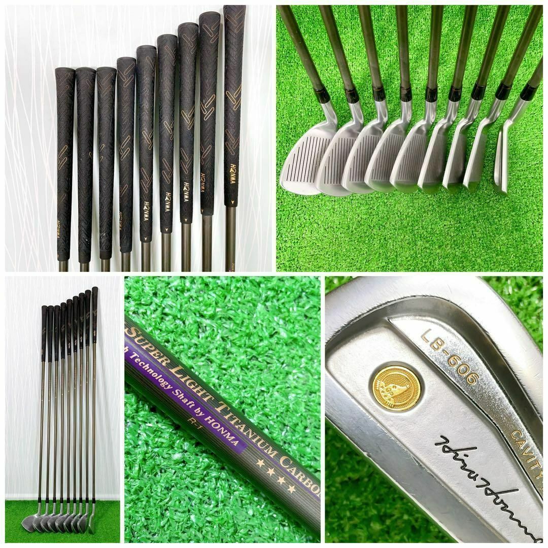 本間ゴルフ - 1166 希少 高級 ホンマ HONMA LB-606 メンズゴルフクラブ
