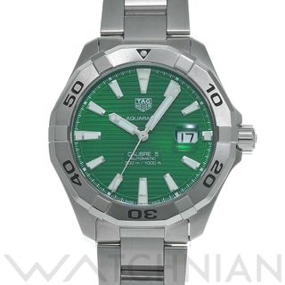 タグホイヤー(TAG Heuer)の中古 タグ ホイヤー TAG HEUER WAY2015.BA0927 グリーン メンズ 腕時計(腕時計(アナログ))