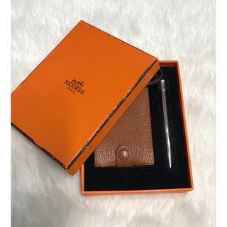 エルメス(Hermes)のRR796 エルメス　メモ帳　ネックストラップ　H刻印(ノート/メモ帳/ふせん)