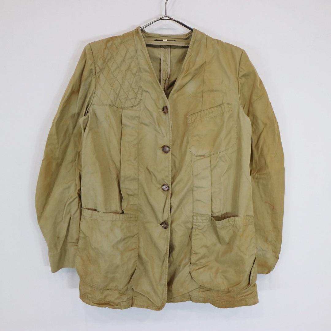 SALE/ 70年代 Abercrombie & Fitch アバクロ シューティングジャケット ヴィンテージ ベージュ (レディース 14)   N7835