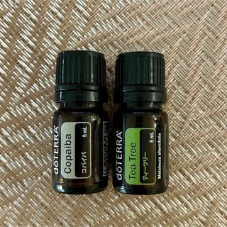 ドテラ(doTERRA)のドテラ doTERRA エッセンシャルオイル コパイバ ティーツリー 新品未開封(エッセンシャルオイル（精油）)