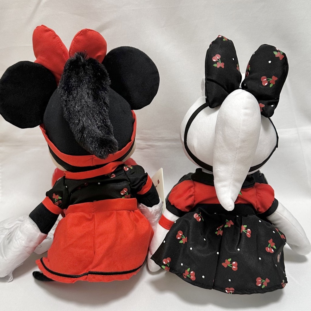 Disney - <新品>レトロミニー&デイジー ぬいぐるみ チェリーシリーズ