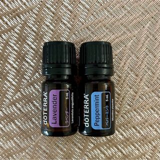 ドテラ(doTERRA)のドテラ doTERRA エッセンシャルオイル ラベンダー ペパーミント 新品(エッセンシャルオイル（精油）)