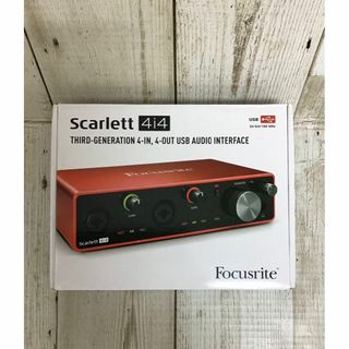  オーディオ・インターフェースScarlett 4i4 G3 USB 2.0 (その他)