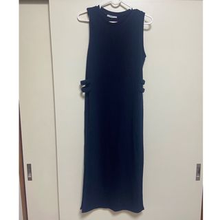 ザラ(ZARA)のスリットワンピース(ロングワンピース/マキシワンピース)