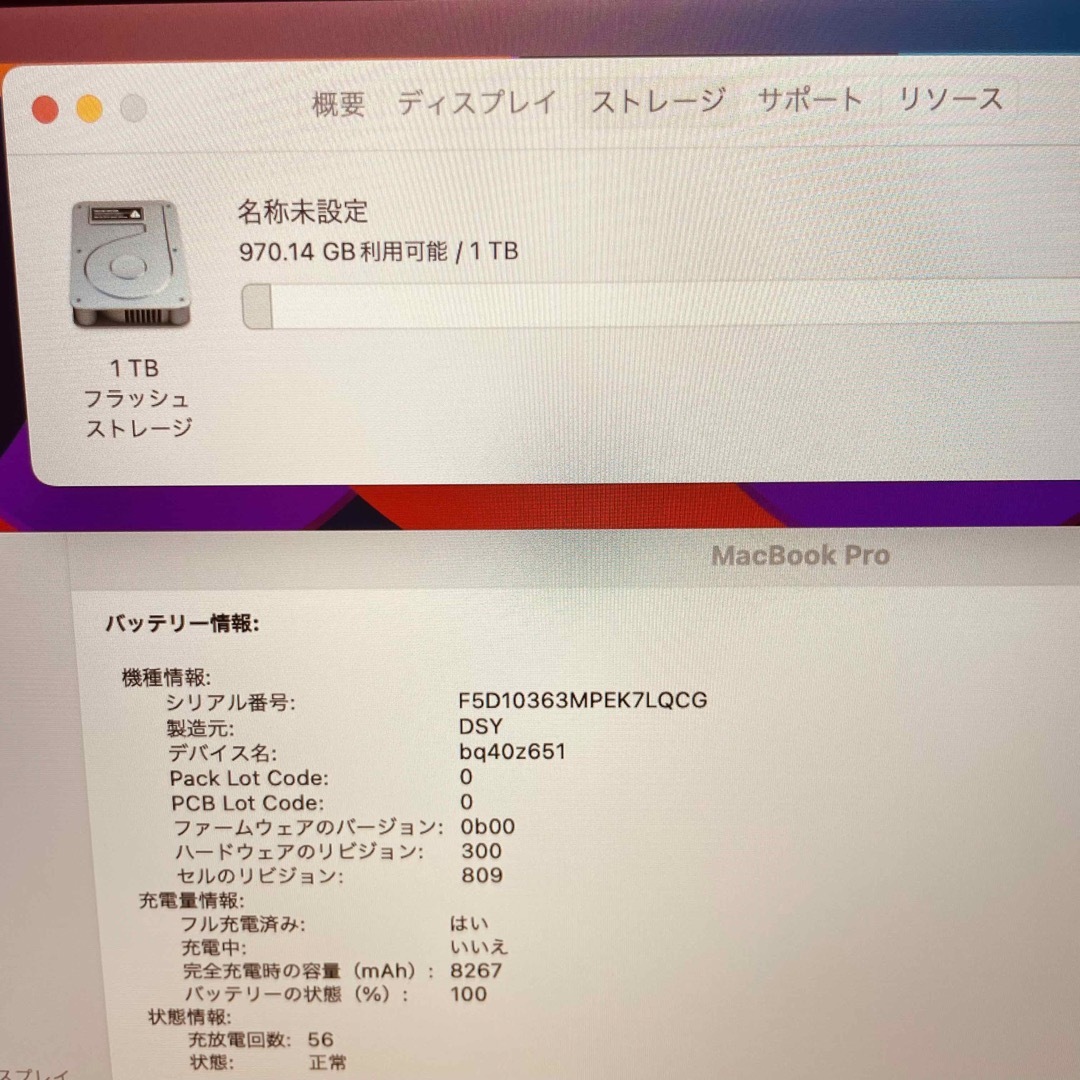 Mac (Apple) - MacBook pro 16インチ 2019 i9 メモリ64GB SSD1TB Mac (Apple) - MacBook pro 16インチ 2019 i9 メモリ64GB SSD1TB