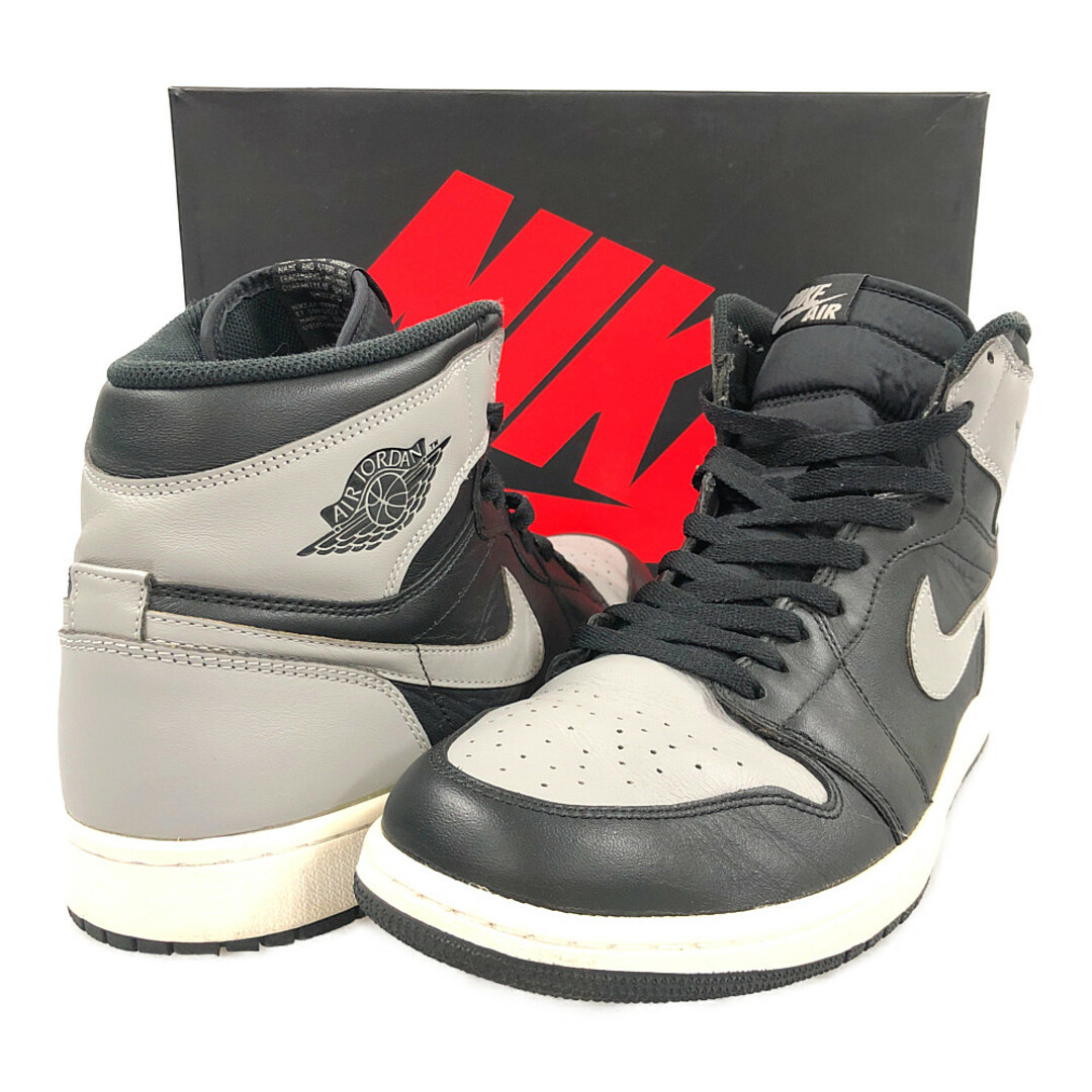 NIKE ナイキ 555088-014 AIR JORDAN 1 RETRO HIGH OG エアジョーダン SHADOW シャドー シューズ サイズUS11＝29cm 正規品 / 31830