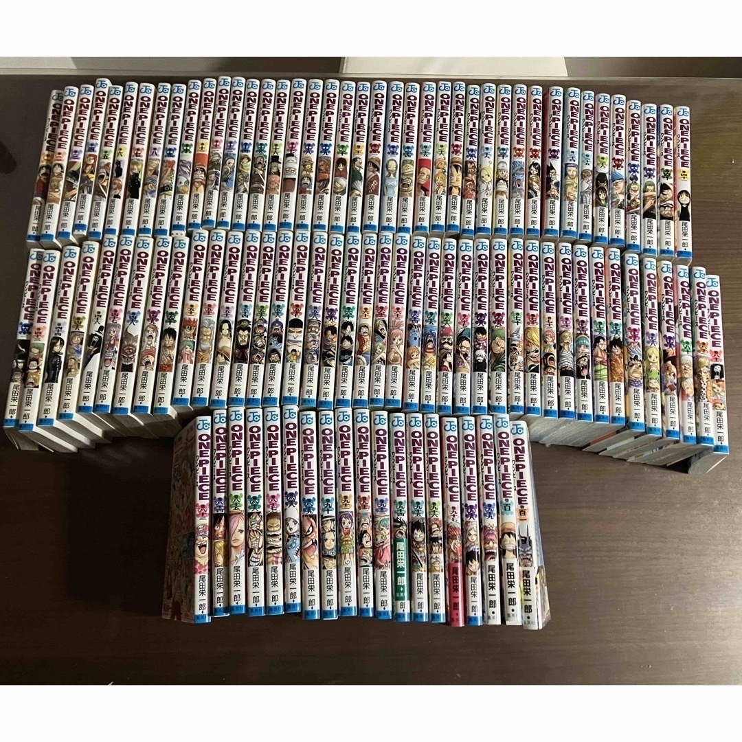 1〜101巻 ワンピースONE PIECE 人気漫画 全巻　抜け巻なし