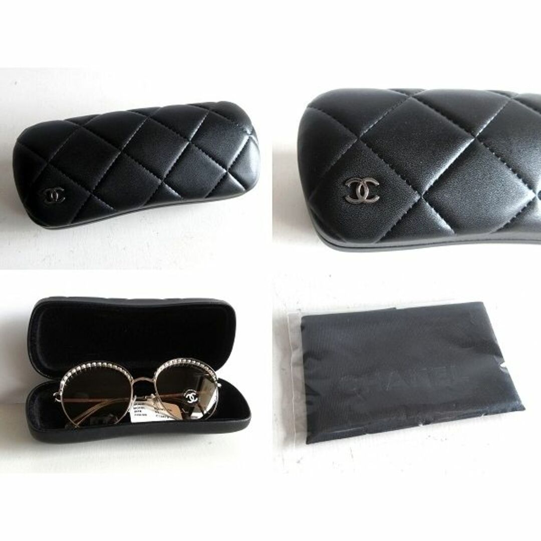 CHANEL - 新品 CHANEL シャネル パール ボストン型 サングラス CHANEL - 新品 CHANEL シャネル パール ボストン型 サングラス