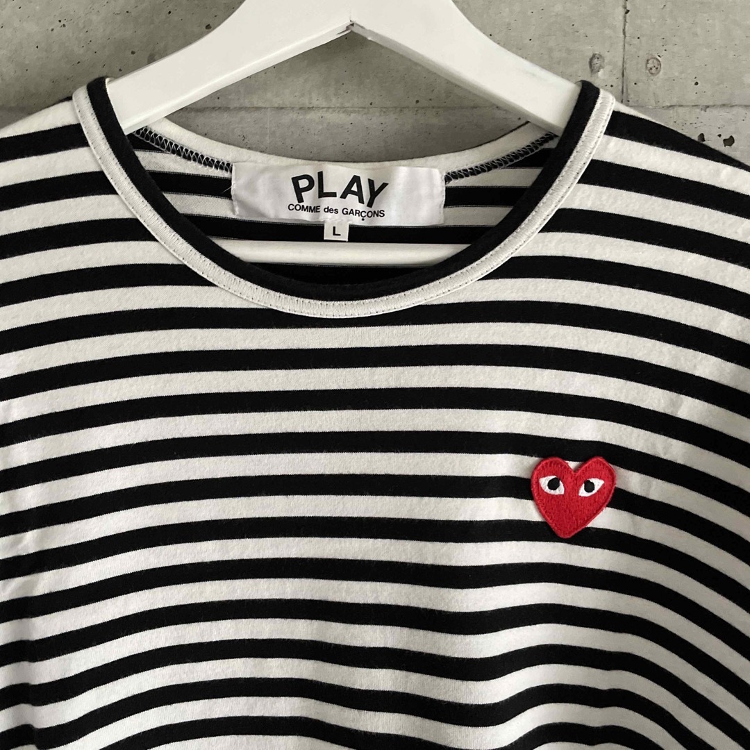 COMME des GARCONS(コムデギャルソン)のplay comme des garcons ロンT  Tシャツ メンズのトップス(Tシャツ/カットソー(七分/長袖))の商品写真