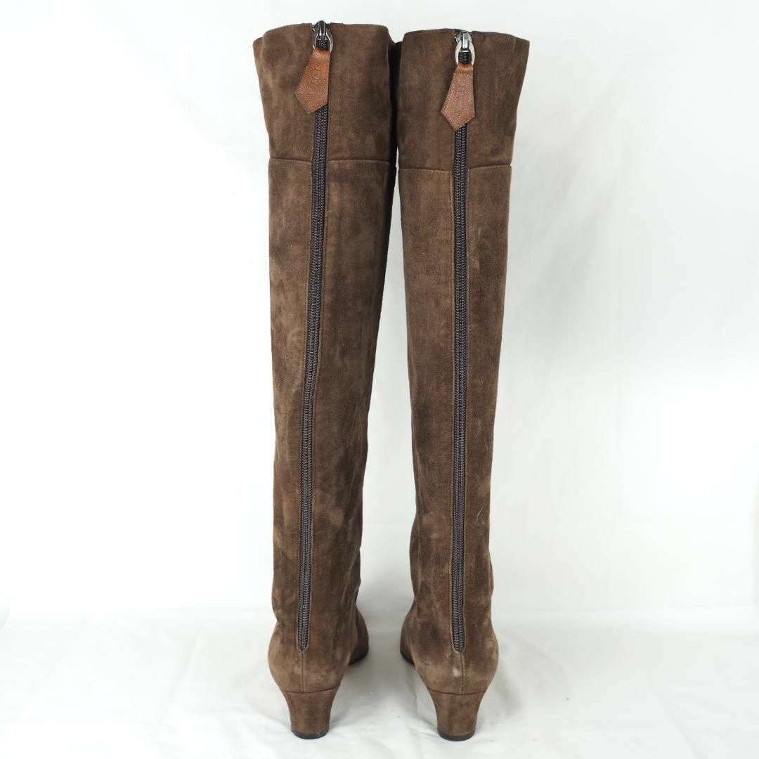 FOXEY*フォクシー*ブーツ*35-22cm*茶*B3202-