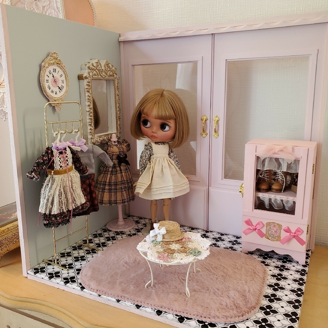 最終価格】ショップ風ドールハウス*ブライスやリカちゃんカスタム