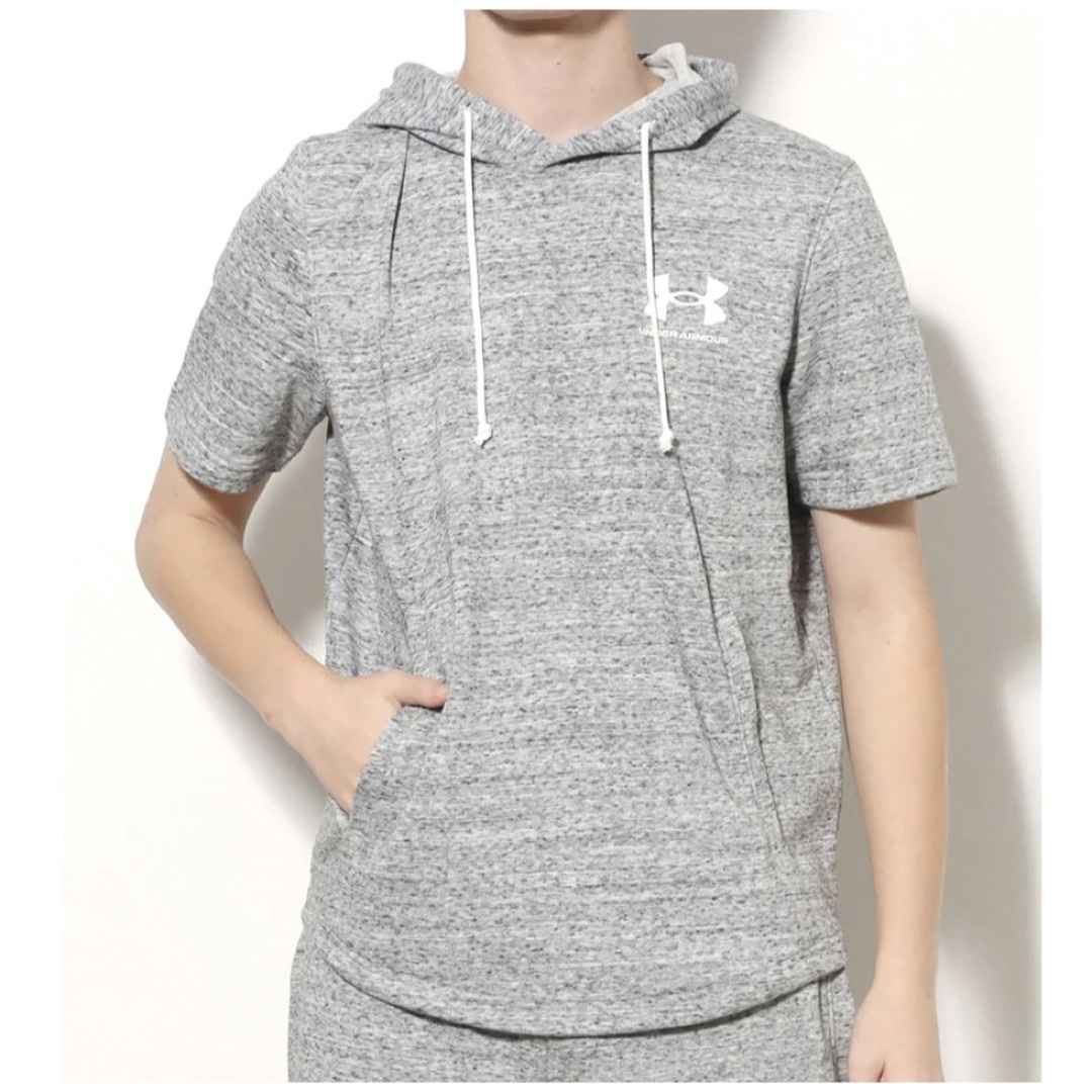 UNDER ARMOUR - S 新品 アンダーアーマー 上下セット 半袖 パーカー