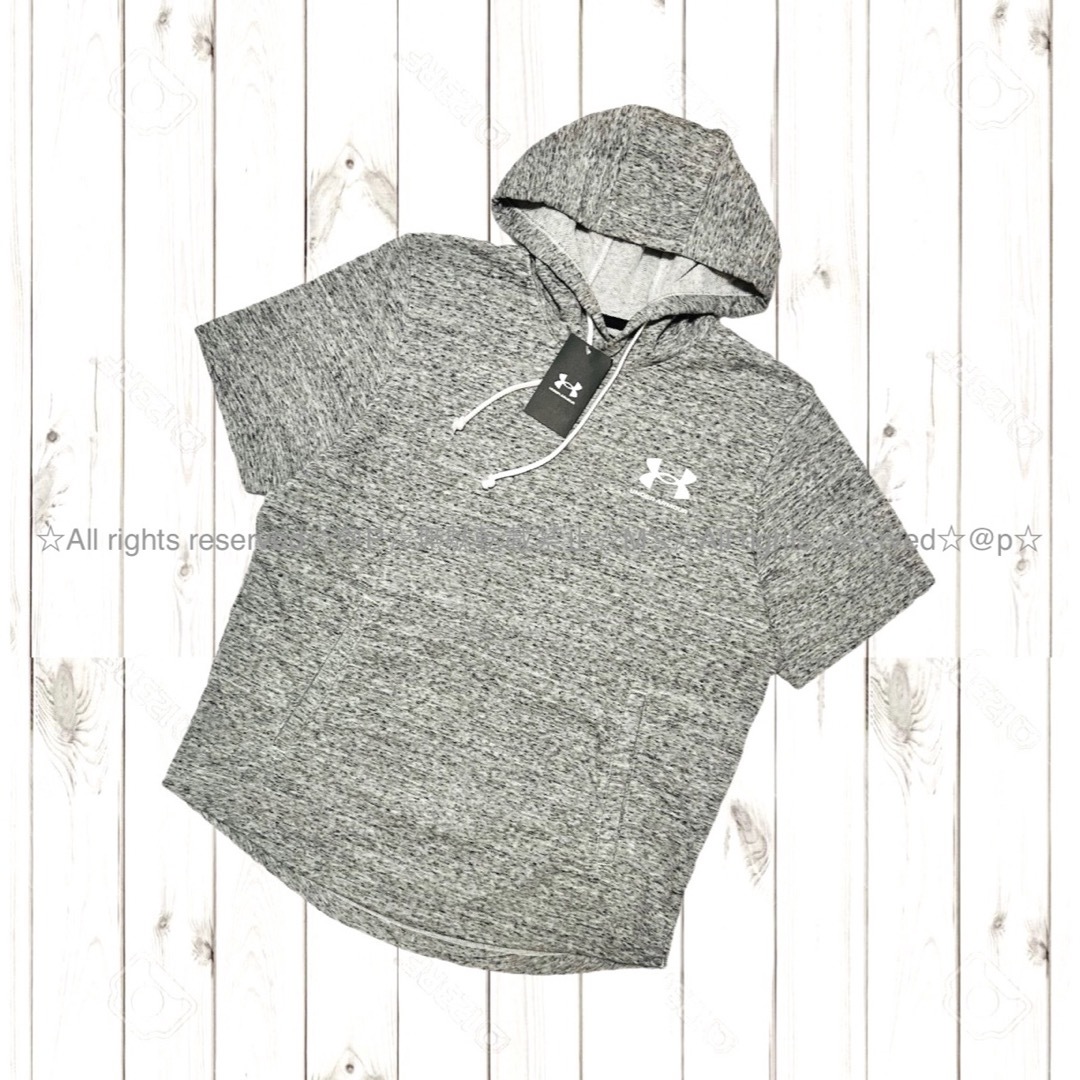 UNDER ARMOUR - S 新品 アンダーアーマー 上下セット 半袖 パーカー