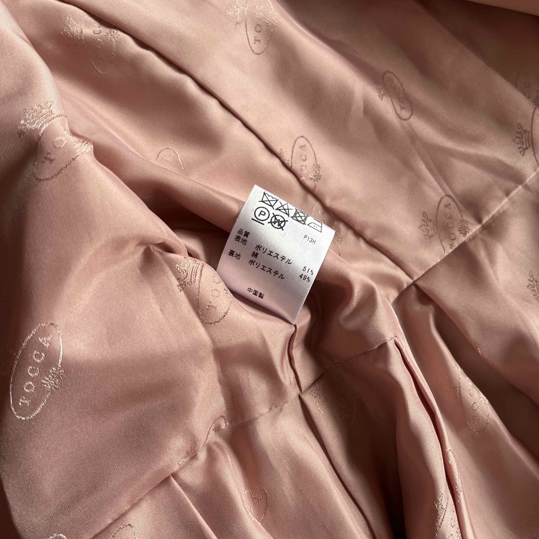 TOCCA(トッカ)のTOCCA トレンチコート2🧥薄いピンクベージュ レディースのジャケット/アウター(トレンチコート)の商品写真