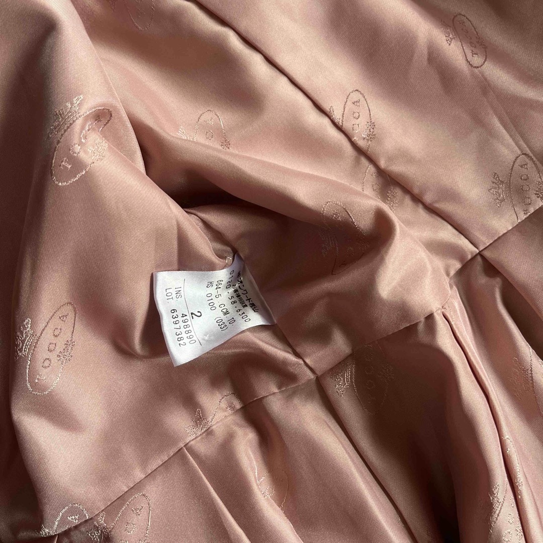 TOCCA(トッカ)のTOCCA トレンチコート2🧥薄いピンクベージュ レディースのジャケット/アウター(トレンチコート)の商品写真