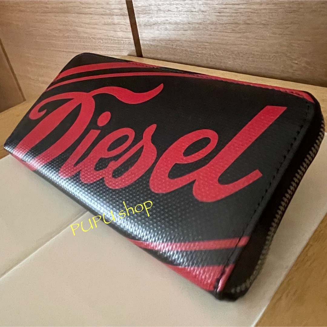 DIESEL ディーゼル 長財布 ブラック ユニセックス - 長財布