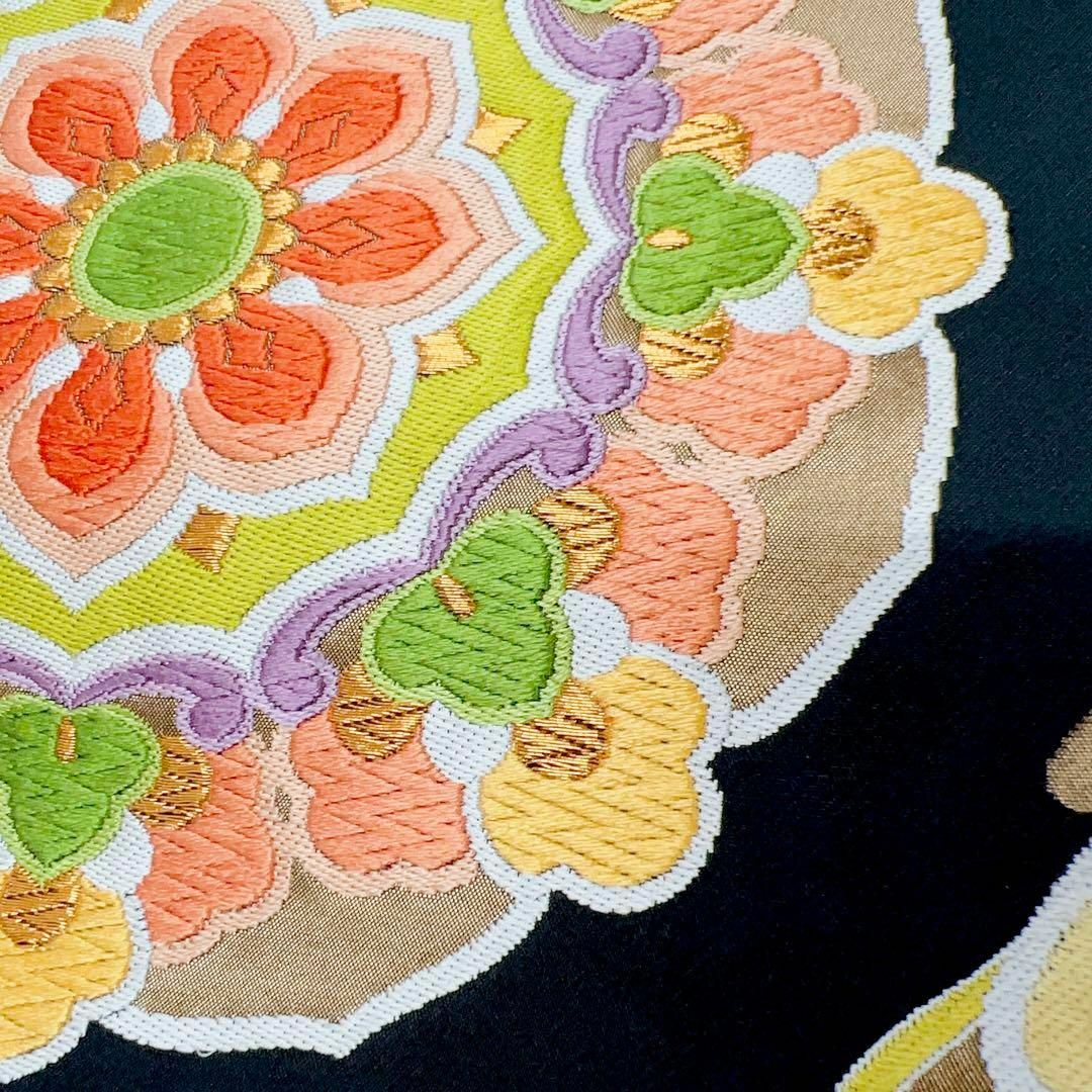 鮮やかな華紋の袋帯 着物の通販 by TSUMUGI re:KIMONO shop｜ラクマ