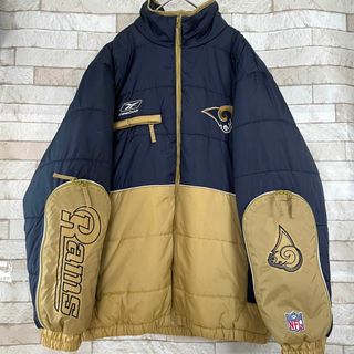 623(レア) NFL ロサンゼルス・ラムズ ☆ ナイロンジャケット  XL