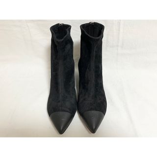 CHANEL - 希少美品 シャネル ココマーク チェーン スエードショート