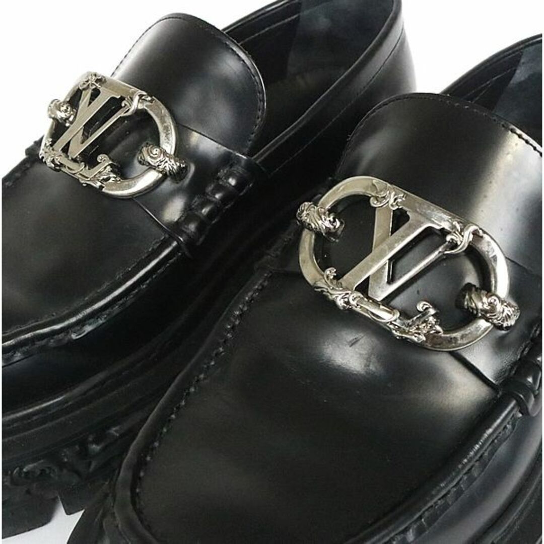 銀座店 ルイヴィトン SALE バロックラインローファー 26cm 90850
