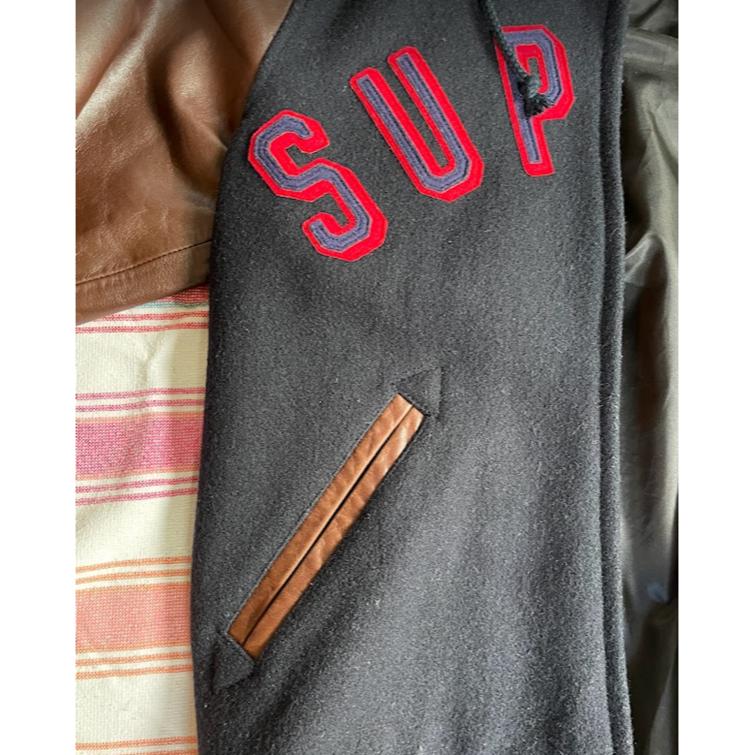 Supreme 2012/FW Hooded Varsity Jacket 5