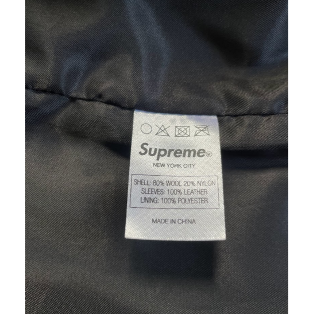 Supreme 2012/FW Hooded Varsity Jacket