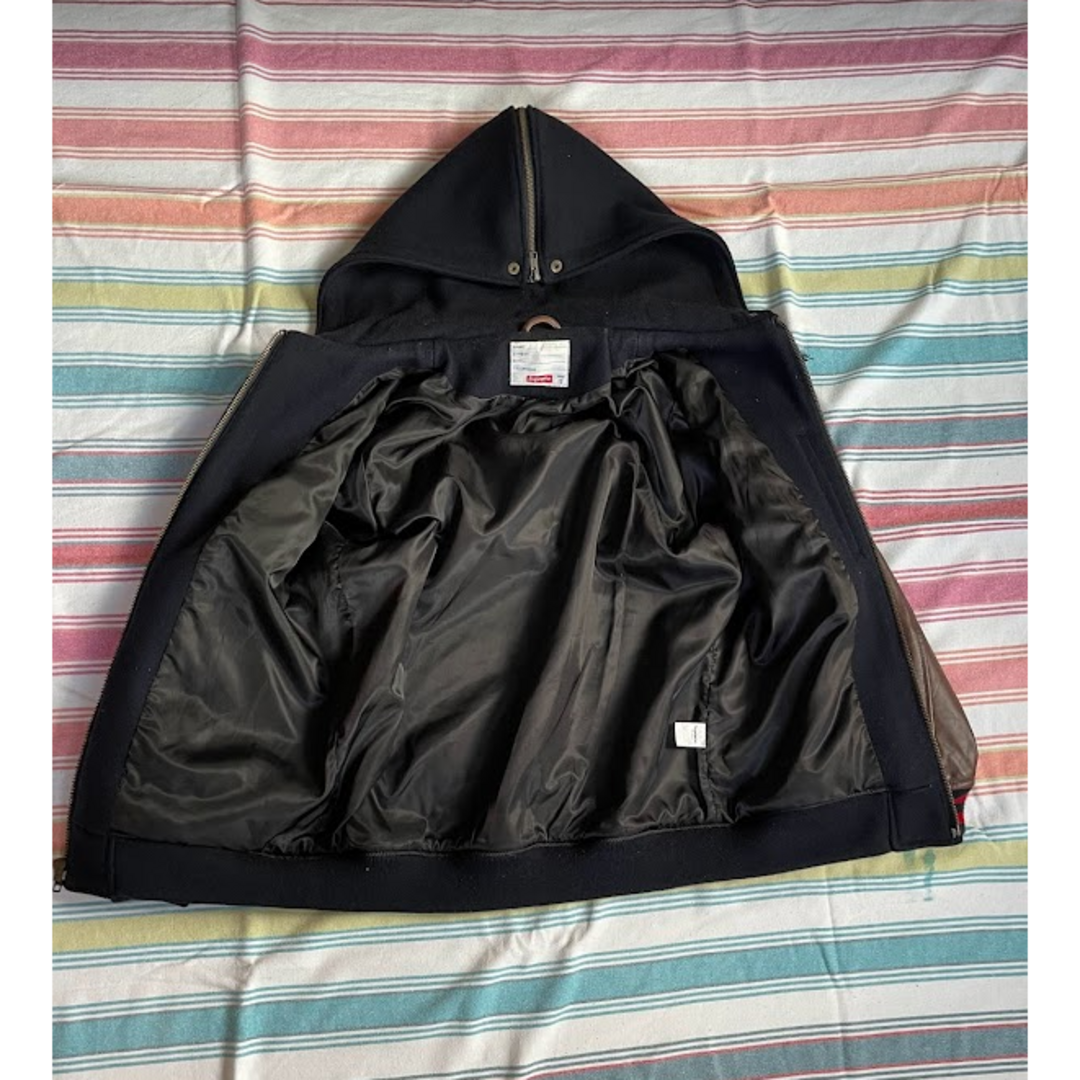 Supreme(シュプリーム)のSupreme 2012/FW Hooded Varsity Jacket  メンズのジャケット/アウター(スタジャン)の商品写真
