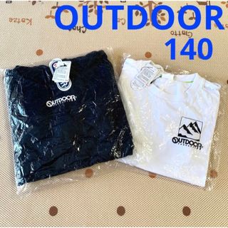 アウトドアプロダクツ(OUTDOOR PRODUCTS)の新品未使用　アウトドア　Tシャツ　パーカー　140(Tシャツ/カットソー)