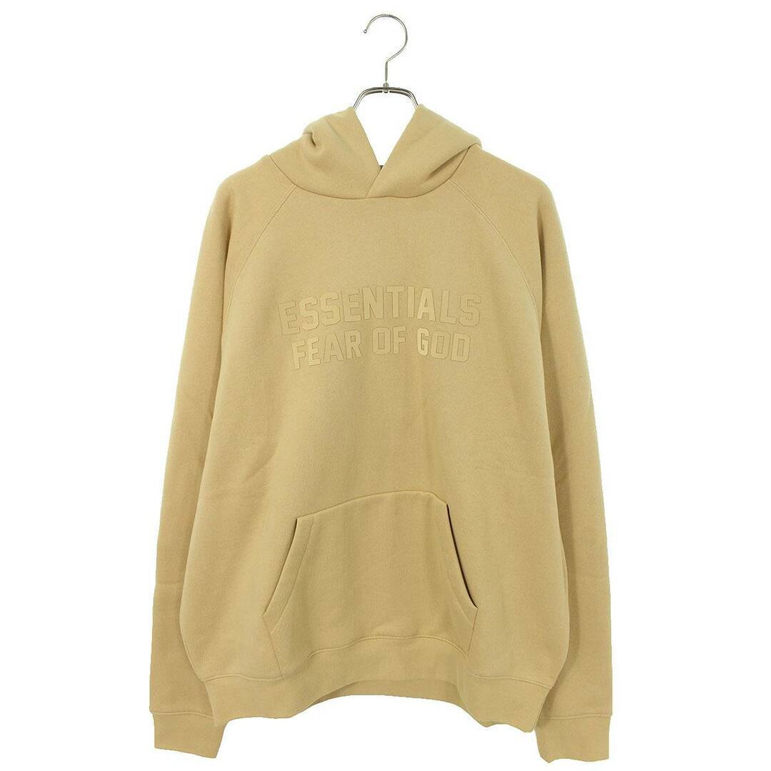 フォグ  ESSENTIALS HOODIE SAND ロゴプルオーバーパーカー メンズ L