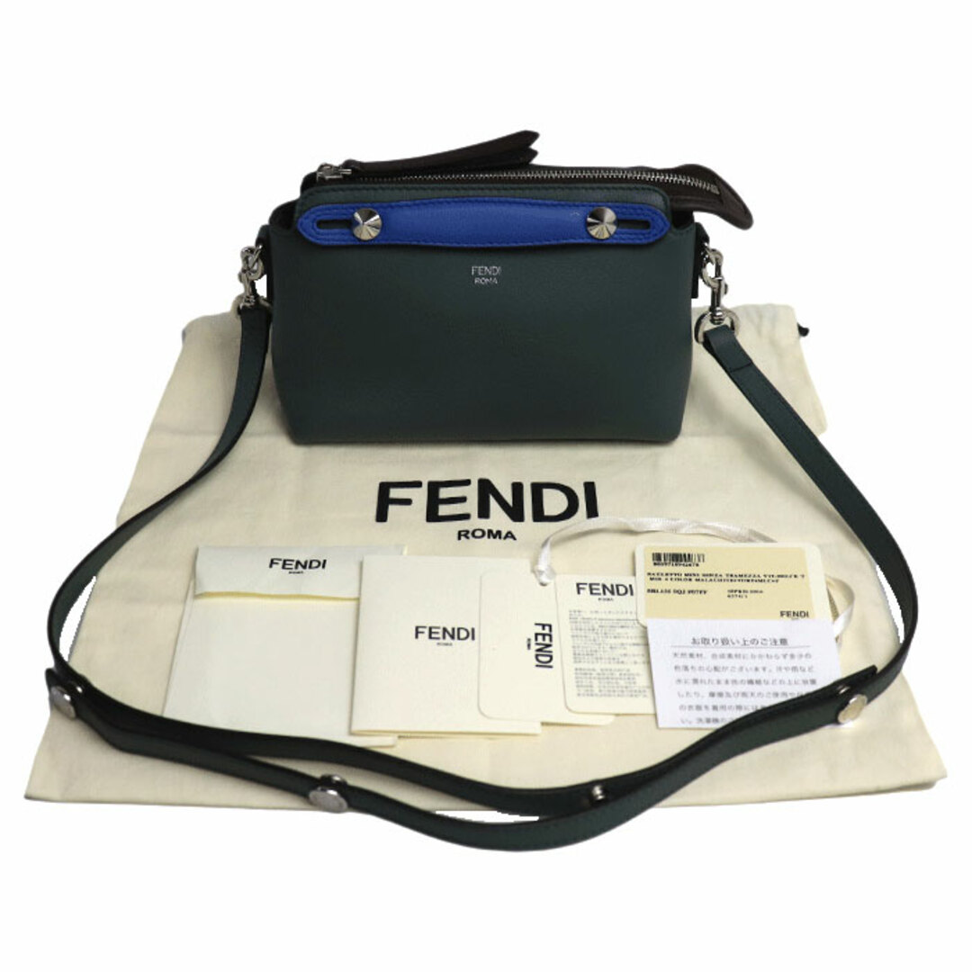 FENDI(フェンディ)のFENDI フェンディ バイザウェイ ミニ 2Wayショルダーバッグ マルチカラー 8BL135 5QJ F07FF レディース【中古】 レディースのバッグ(ショルダーバッグ)の商品写真